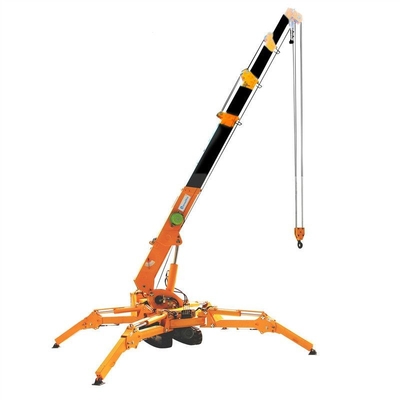 Moteur diesel Mini Spider Crane électrique 3 Ton Load Capacity de Yanmar