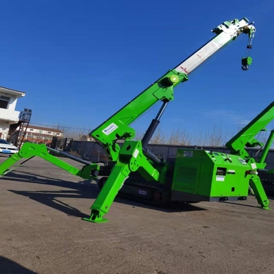 chenille Crane With Hydraulic Telescopic Outrigger d'araignée de moteur de 5ton EPA