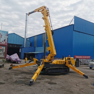 5 l'espace aérien Crane Spider With Basket de levage lourd d'étroit d'ascenseur d'araignée de la tonne 16.8m