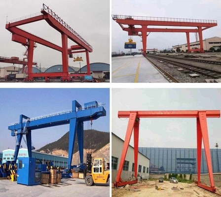 Grue de portique sur rail de la double poutre résistante RMG 35ton 45ton 55ton