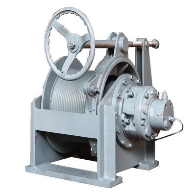 Treuil hydraulique de tambour simple ou double pour le filet de pêche de bateau de crevette d'ancre
