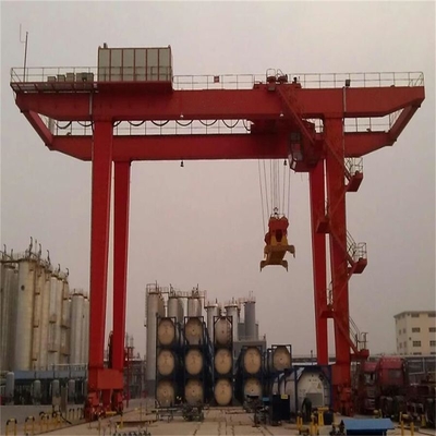 Ascenseur en forme de boîte lourd extérieur Crane Machine Double Beam Gantry Crane With Mobile Trolley