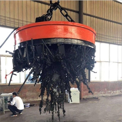 Chute de levage industrielle d'acier de Chuck Circular Magnet Lifter For d'électro-aimant