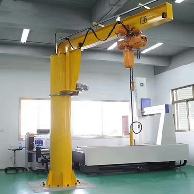 Crane à jambe montée sur plancher à charge lourde à rotation 360° et capacité de charge jusqu'à 5 tonnes