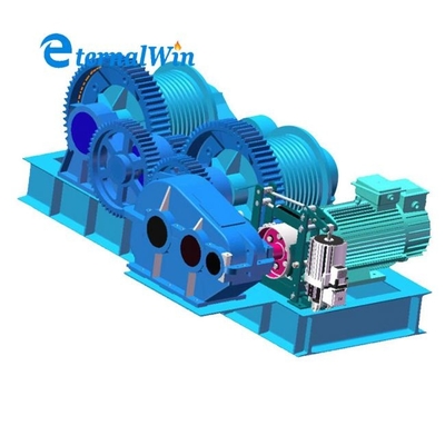 Le moulin à friction électrique à double tambour 30 tonnes 300 kn