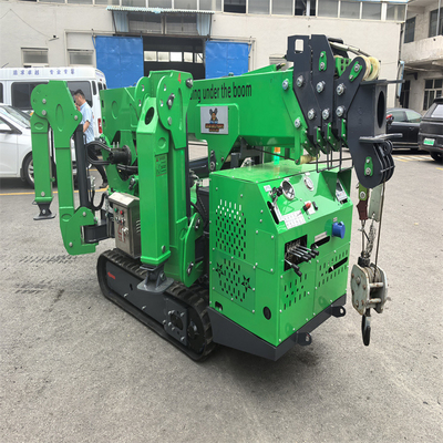 EW Jaune Rouge Bleu Noir Téléscopique Boom Spider Crane avec acier