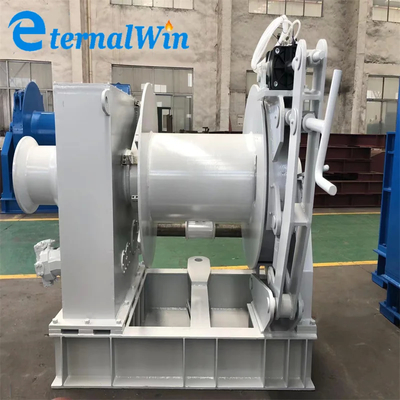 Tirage de treuil hydraulique avec capacité de corde personnalisée et vitesse de treuil