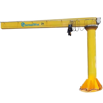 Cran électrique à chaîne de levage Jib Cran d'acier de hauteur personnalisée avec une capacité de 500 kg-3 tonnes