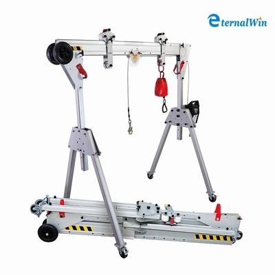 Crane à grille en aluminium pliable 500 kg Crane à grille portable 1000 kg Crane à grille mobile Prix