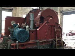 le treuil de remorquage du pont maritime