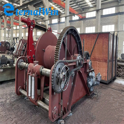 2 Ton-60 Ton Hydraulic Anchor Winch Single ou double tambour