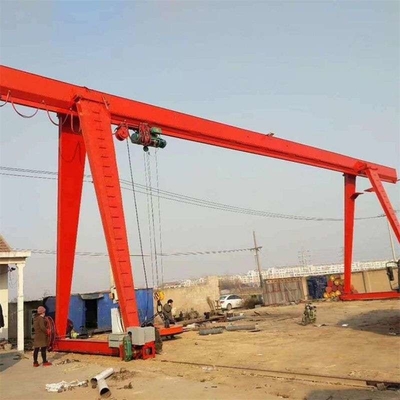Utilisation industrielle sur rail en acier de la grue de portique 0.8/8m/Min Speed For Heavy Duty