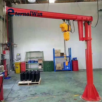 Grue à flèche cantilever électrique avec vitesse de 0 à 20 m/min, hauteur de levage personnalisée et construction en acier haute performance