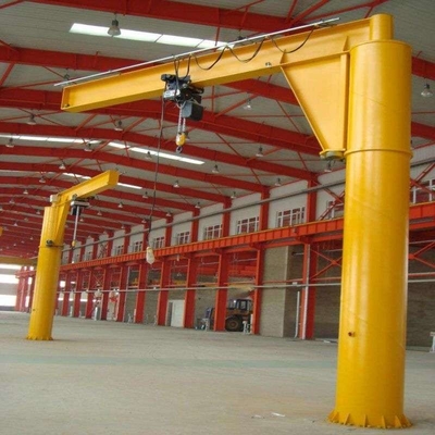 10 Ton Electric Hoist Jib Crane au plancher avec les bras d'oscillation en porte-à-faux