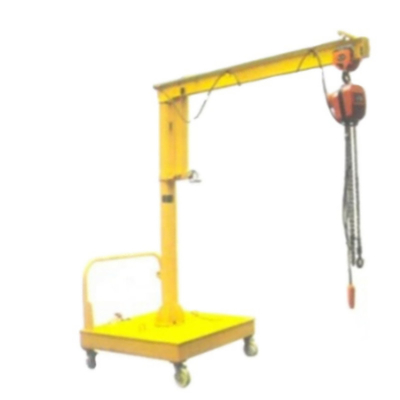 Jib Cranes With Chain Hoist mobile mobile en porte-à-faux 500kg