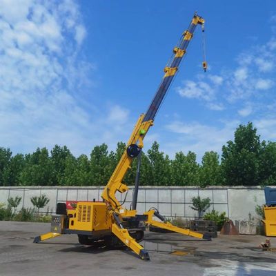 Araignée en acier Crane With de 8 Ton Electric And Diesel Powered garantie de 3 ans