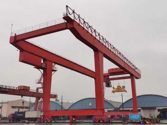 Portique sur rail extérieur Crane Electric Hoist Container Lifting 40 tonnes 50 tonnes