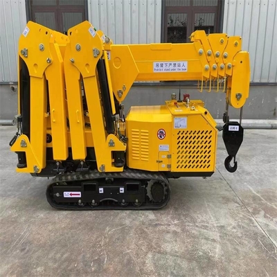 Chenille Crane Telescopic Boom d'araignée d'ODM d'OEM 3 tonnes 5 tonnes 8 tonnes