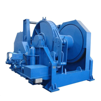 Double tambour Marine Hydraulic Winch 1-75 Ton Metal Steel