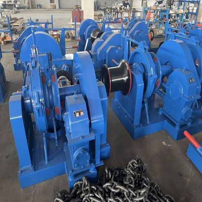 Charge évaluée de Marine Hydraulic Hoisting Machine With et vitesse adaptées aux besoins du client de treuil