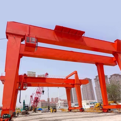 Ascenseur en forme de boîte de Crane Double Main Girder Gantry de portique de MG avec le chariot