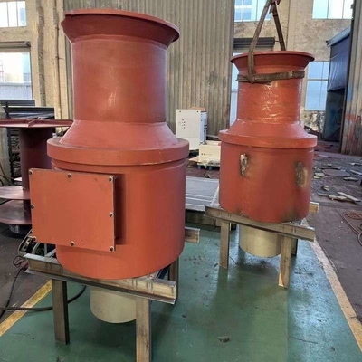 2 treuil vertical de cabestan d'ancre électrique de la tonne 38mm avec l'armoire de commande