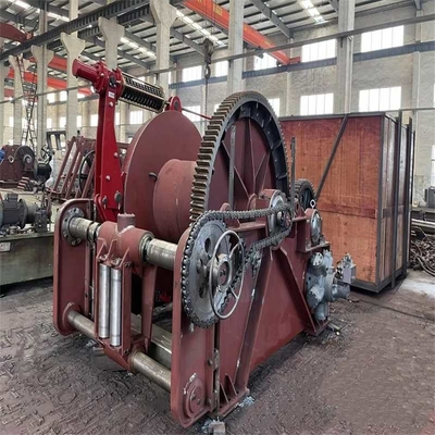 Treuil variable d'ancre de double de tambour station de Marine Hydraulic Winch With Pump