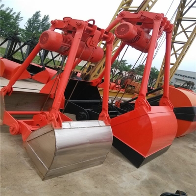 Seau hydraulique de grippage de Crane Grab Building Material Clamshell de quatre cordes