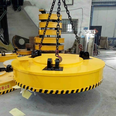 Tonne tournante 1500mm d'Electromagnetic Chuck Overhead Crane Magnets 15 d'excavatrice