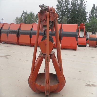 Grue hydraulique électrique de bateau de Crane Grab Dredging Grab For de bloc supérieur