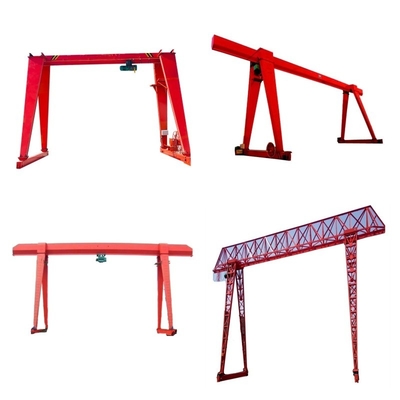 Type levage résistant simple de MH de l'ascenseur 0.8/8m/min de portique de poutre