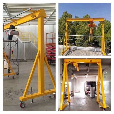 Contrôle portatif de Ton Mobile Gantry Cranes Remote de la grue de portique d'alliage d'aluminium 3