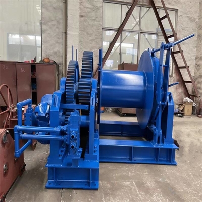 Charge évaluée adaptée aux besoins du client Marine Hydraulic Winch Mooring Winch avec le tambour simple
