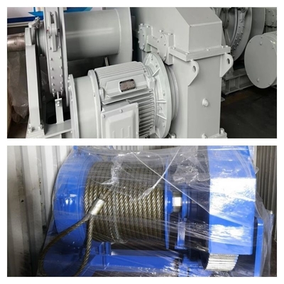 Ancre de certificat de 30 Ton Marine Electric Winch With BV manipulant remorquant le treuil