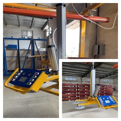 le verre en verre pneumatique du poussoir 300-500kg nettoient à l'aspirateur l'équipement de levage avec Jib Crane
