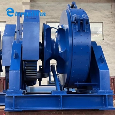 Dispositif hydraulique de traction maritime à vitesse de treuil personnalisé avec une capacité de 1 à 75 tonnes
