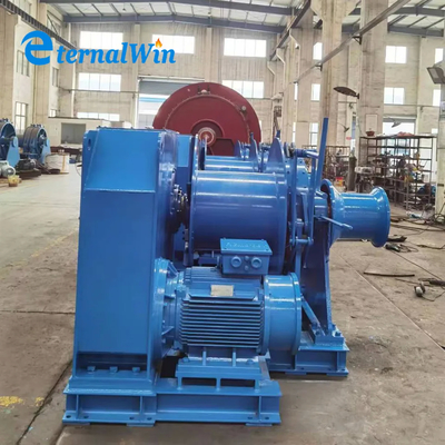 Tirage hydraulique maritime en acier métallique avec vitesse de treuil personnalisée