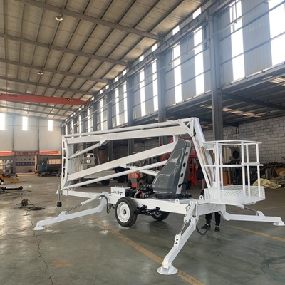 Plate-forme de levage à bras pliable à propulsion autonome