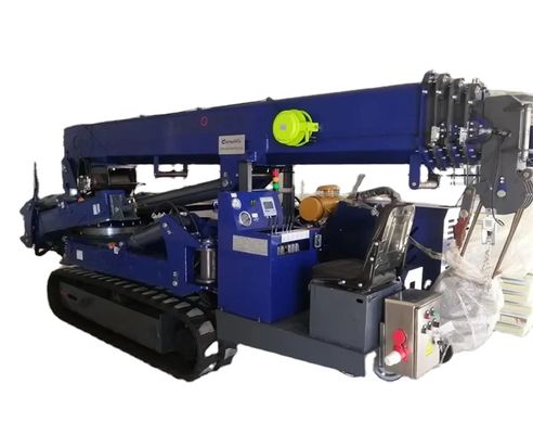 Grue spirale télescopique à haute performance avec puissance électrique et diesel