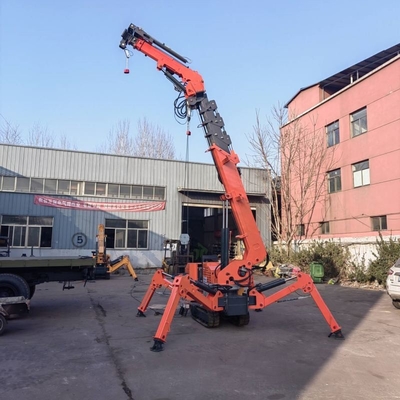 Mini électrique et moteur diesel mobile de levage Crawler araignée grue 5T 8T Telescopic Boom