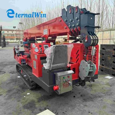 Crane à rampe à araignée jaune rouge ou vert avec une capacité de levage de 8 tonnes