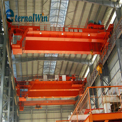 Crane haute résistance personnalisée en acier à double poutre unique avec vitesse personnalisée pour des ascenseurs efficaces