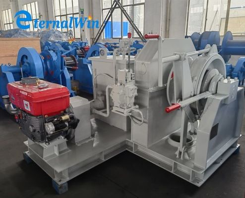 Moteur diesel marine hydraulique à ancre unique gypse pare-brise 34 mm Chaîne