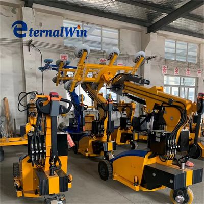 Couleur personnalisée Capacité de charge de 800 kg Lecteur de verre sous vide à 360 rotations