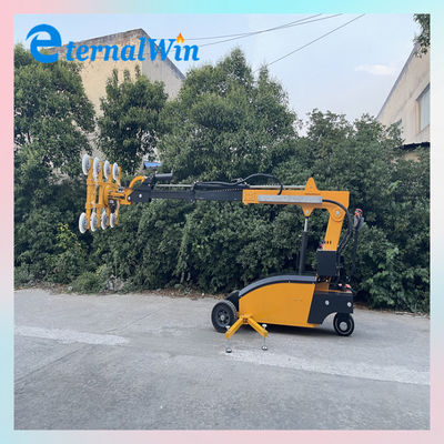 Lève-vitre à vide personnalisé de 800 kg avec rotation à 360 degrés et hauteur de levage maximale de 5 m