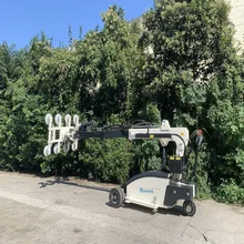 Un puissant élévateur de verre sous vide de 800 kg avec une rotation flexible à 360 degrés