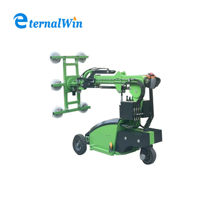 Jaune Vert Rouge Lourd électrique Lecteur de verre 800 kg Charge maximale 3,5 m Hauteur