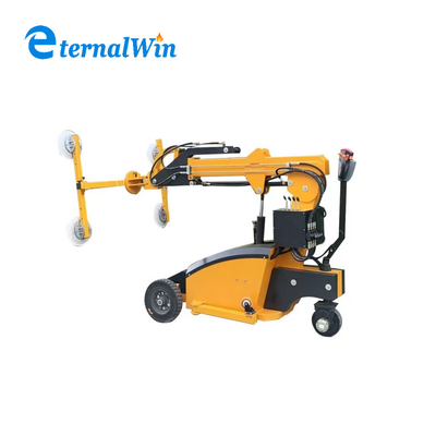 Lecteur de verre rotatif à 360 degrés de 800 kg avec action électrique et télécommande filaire