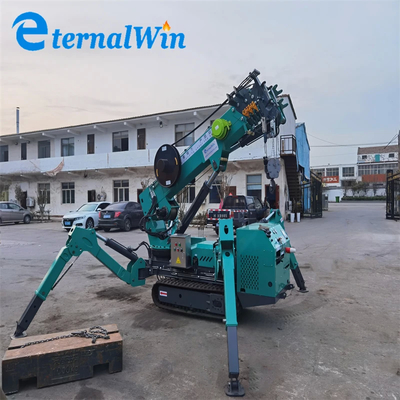 Crane à araignée mini avec électrique et diesel de plusieurs couleurs
