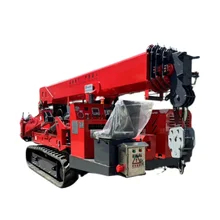 Grue de levage lourd de 3 tonnes avec entraînement électrique et diesel avec bras volant JIB